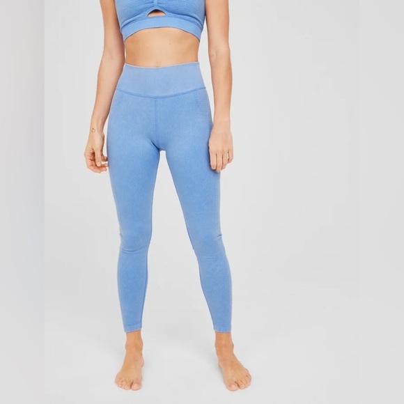 aerie Pants - OFFLINE By Aerie Totally! Textured Seamless Legging - Women’s XS
